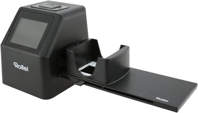 Rollei DF-S 310 SE Dia Film Scanner (Special Edition mit extra Zubehör, SD-/SDHC-Karten Steckplatz und USB 2.0 Schnittstelle) schwarz