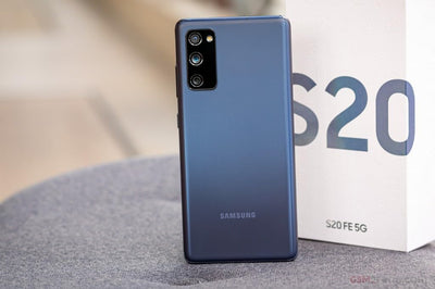 Samsung Galaxy S20 FE Smartphone 5G, 6.5 Zoll Super AMOLED Display, 4.500 mAh Akku, 32MP Selfie Kamera, Fan Edition - Deutsche Version (128GB mit 5G, Cloud Navy), SM-G78