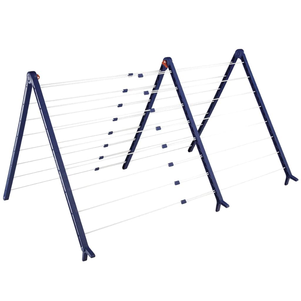 Leifheit Badewannentrockner Pegasus Bath 190 Extendable, standfester Standtrockner für die Wanne, ausziehbarer Wäscheständer, besonders schmaler Wäschetrockner, aus Legierter Stahl