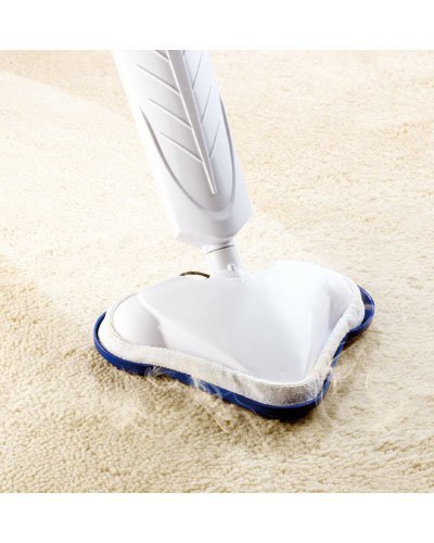 Sichler Haushaltsgeräte Dampfbesen: Kompakter Dampfreiniger mit 1.500 Watt, für Hart- und Teppichböden (Dampfwischer, Dampfreinger, Dampfsauger)