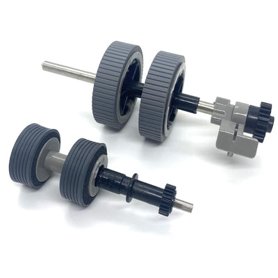 AMSOAN PA03670-0001 PA03670-0002 Scanner Papier-Pickup-Roller + Bremsrolle kompatibel mit fi-7160 fi-7260 fi-7140 fi-7240 fi-7180 fi-7280 fi-7300NX