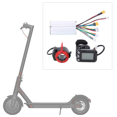 Alomejor 5,5 Zoll Fahrrad Controller Set, Regler + Gas + Bremskombination Eingestellt Für (Controller + Throttle + Brake)