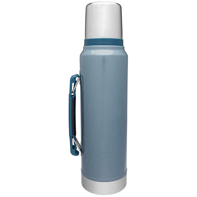 Stanley Classic Legendary Thermosflasche 1L - Thermos Hält 24 Stunden Heiß oder Kalt - Edelstahl Thermoskanne - BPA-Frei - Spülmaschinenfest - Hammertone Ice