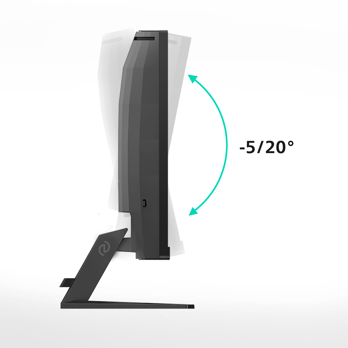 Philips Evnia 34M2C3500L - 32 Zoll WQHD Curved Gaming Monitor, 180 Hz, 0.5 ms, FreeSync Premium, HDR10 (3440x1440, 2X HDMI, DisplayPort) dunkel grau