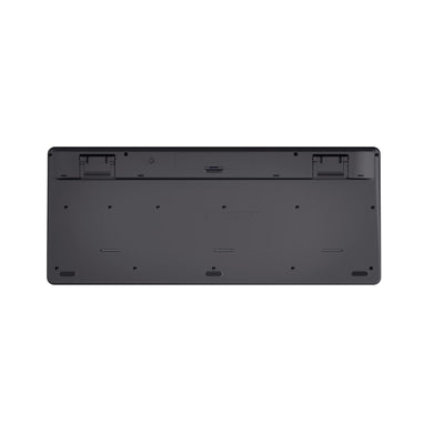 Trust Trezo Tastatur Maus Set Kabellos, Qwertz-Layout, Nachhaltiges Design, Kabellose mit Funkmaus, Leise und Ergonomische Combo, 48 Monaten Batterielaufzeit, PC, Laptop, Schwarz, 2.4 GHz