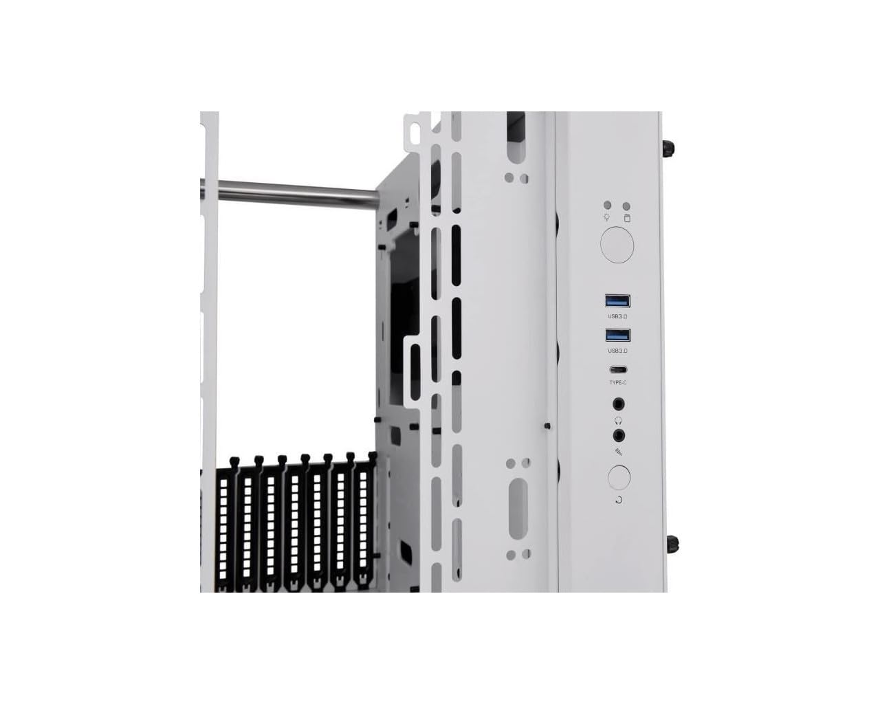 Thermaltake Tt Core P3 TG Pro Snow White | Open Frame Chassis