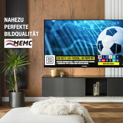 Telefunken Fernseher 55 Zoll Smart TV powered by TiVo (4K UHD, HDR Dolby Vision, Dolby Atmos, Triple-Tuner, 6 Monate HD+ inkl.) XU55TO750S