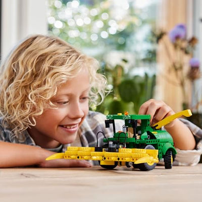 LEGO Technic John Deere 9700 Forage Harvester, Traktor-Spielzeug für Kinder, Bauernhof-Set, Fahrzeug-Modell mit realistischen Funktionen, Geschenk für Jungen und Mädchen ab 9 Jahren 42168