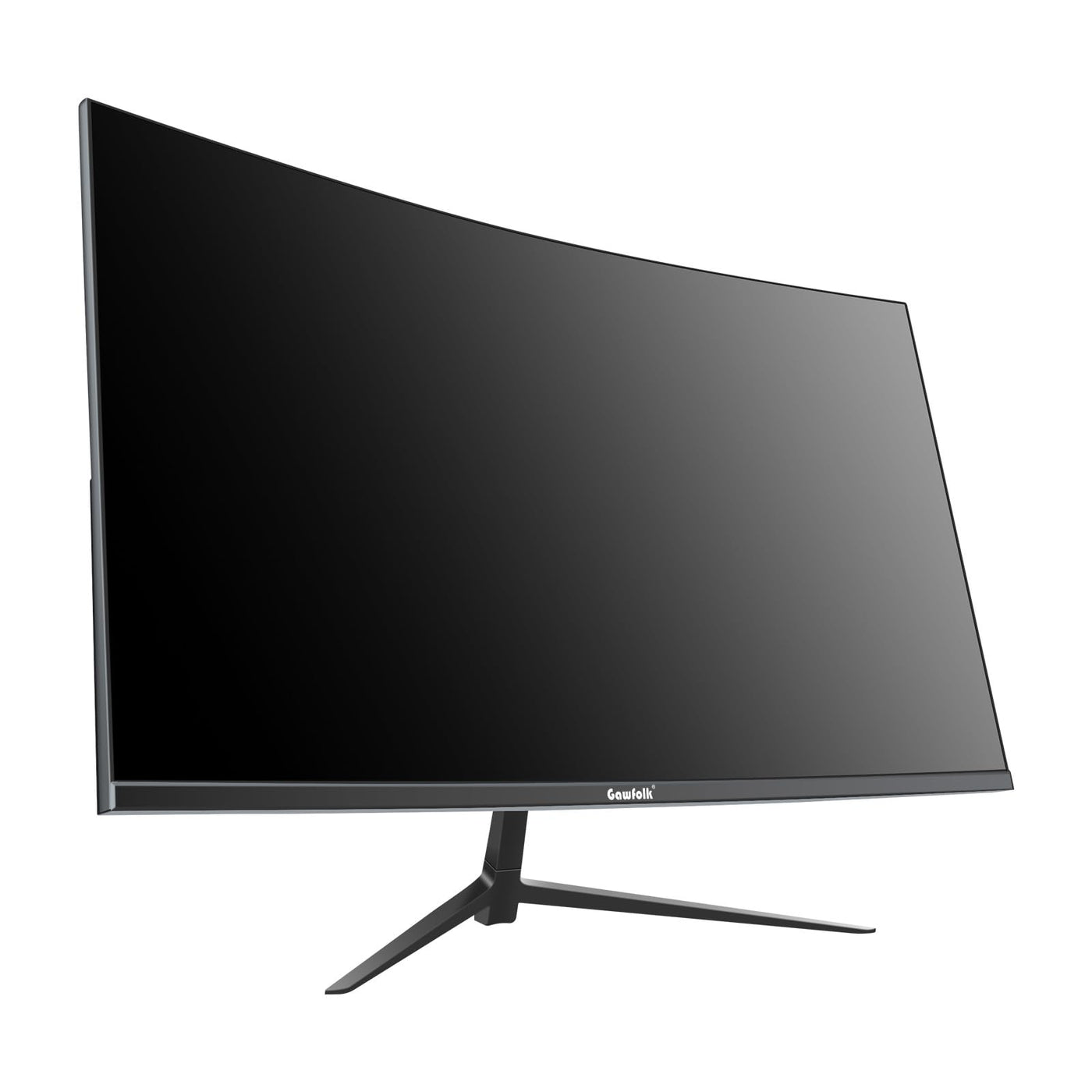 Gawfolk 27 Zoll Curved Gaming Monitor 165Hz/ 180Hz, PC Bildschirm Full HD 1080P, Rahmenloses 1800R Computerbildschirm mit FreeSync und Eye Care Technologie, unterstützt VESA