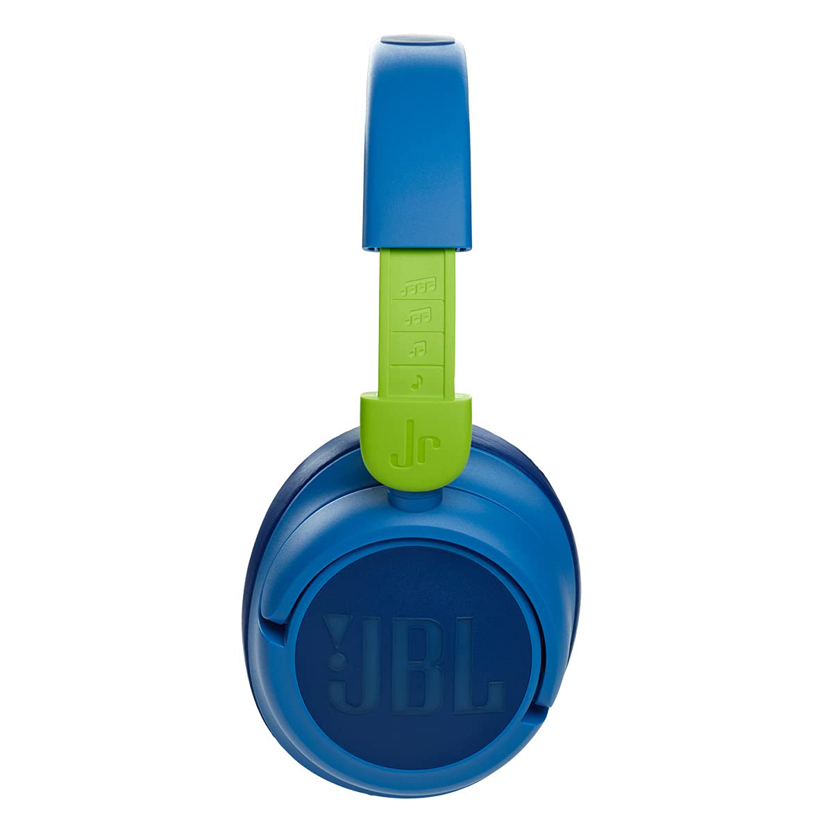 JBL JR 460NC On-Ear-Kopfhörer, kabellos, für Kinder, bis zu 30 Stunden Wiedergabe und sicherer Klang – Blau