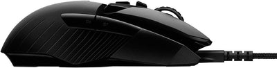 Logitech G903 LIGHTSPEED kabellose Gaming-Maus mit HERO 25K DPI Sensor, Wireless Verbindung, 140+ Stunden Akkulaufzeit, LIGHTSYNC RGB, POWERPLAY-kompatibel, PC/Mac - Schwarz