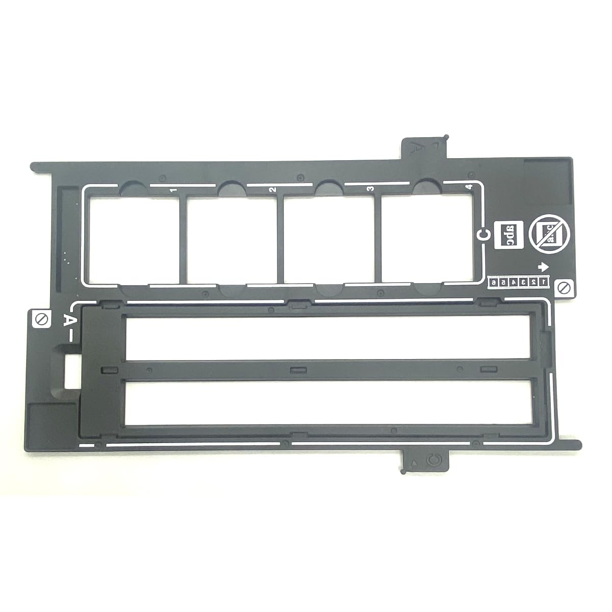 AMSOAN 35 mm Fotohalter für Epson Perfection V500 V550 V600 4490 4990 2450 3170 3200 4180 X750 X770 X820