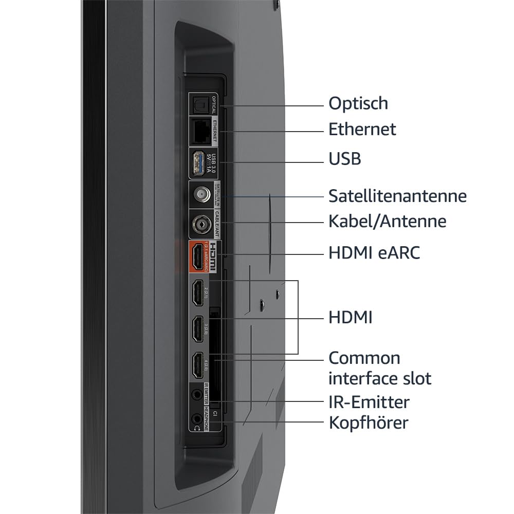 Wir stellen vor: Die Amazon Fire TV Omni-Mini-LED-Serie, QLED-Smart-TV mit 55 Zoll (139 cm), 4K UHD, Dolby Vision IQ, Ambient-TV, 144-Hz-Spielmodus, Local Dimming und Sprachsteuerung mit Alexa