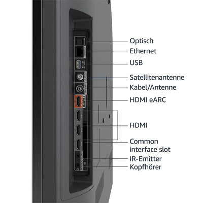 Wir stellen vor: Die Amazon Fire TV Omni-Mini-LED-Serie, QLED-Smart-TV mit 55 Zoll (139 cm), 4K UHD, Dolby Vision IQ, Ambient-TV, 144-Hz-Spielmodus, Local Dimming und Sprachsteuerung mit Alexa