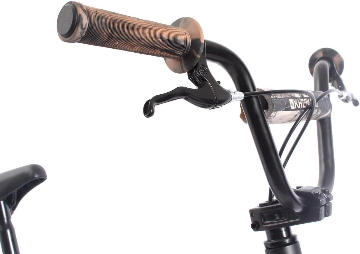 KHEbikes BMX Fahrrad Black Jack, 20 Zoll, schwarz Aluminium, patentierter Affix 360° Rotor, für Kinder und Jugendliche, superleichtes Gewicht - nur 10,2kg!