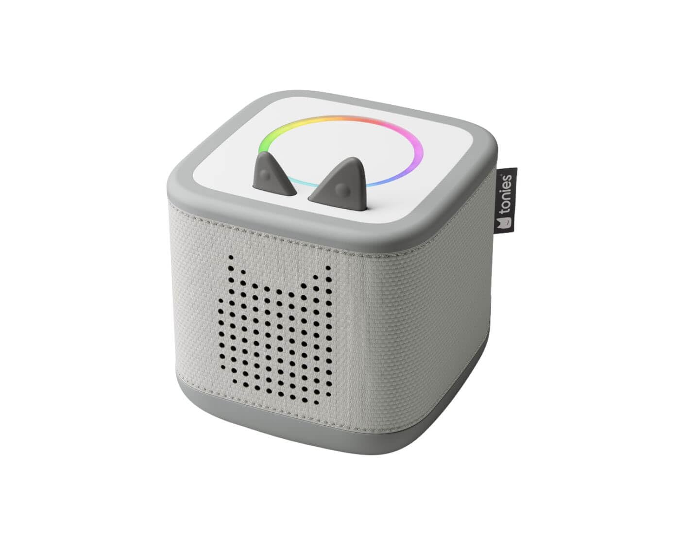 tonies® Toniebox 2 Starter Set Mondgrau mit Kreativ-Tonie Rot