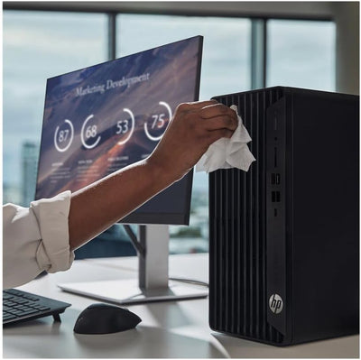 HP Pro 400 G9 - Wolf Pro Security - Tower - Core i7 i7-14700/2.1 GHz - RAM 16 GB - SSD 512 GB - NVMe - UHD Graphics 770-1GbE - Win 11 Pro - schwarz