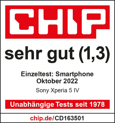 Sony Xperia 5 IV (5G Smartphone, 6,1 Zoll, 4K HDR 120 Hz OLED-Display, Dreifach-Kamera mit optischem Zoom (ZEISS T*), 3,5-mm-Audio, Dual SIM) 24+12 Monate Garantie [Amazon Exklusiv] Ecruweiß