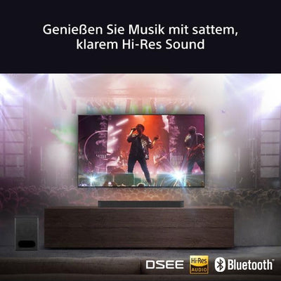 Sony BRAVIA Theatre System 6 (5.1-Kanal-Surround Sound, 1000 W, inkl. Rücklautsprecher & Subwoofer, Dolby Atmos, DTS:X, AI Voice Zoom 3 mit BRAVIA TV, DSEE, Multi-Stereo-Party-Modus) Schwarz
