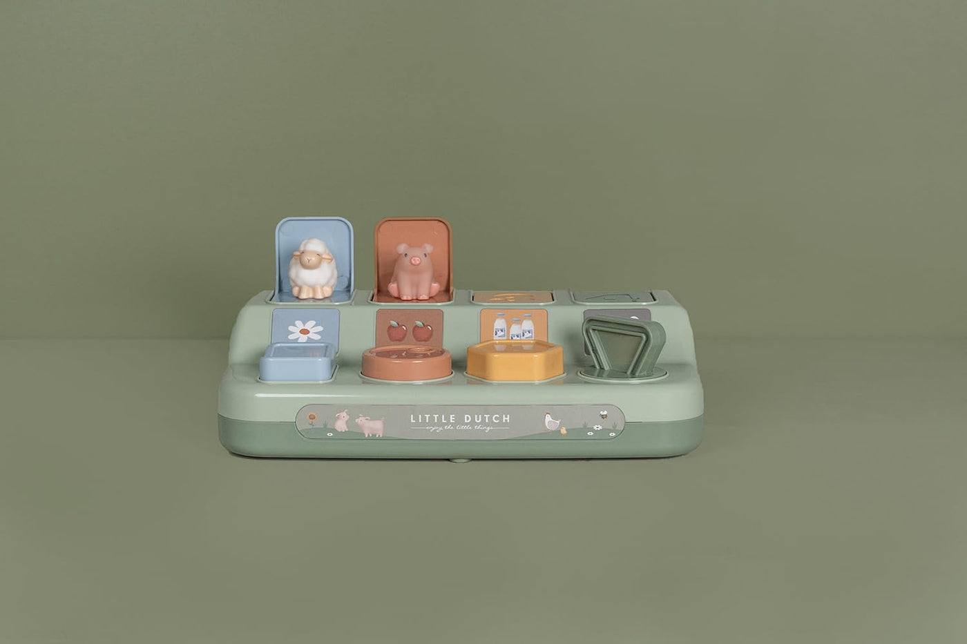 Little Dutch 2012515 Pop-up Spiel Tiere - Little Farm