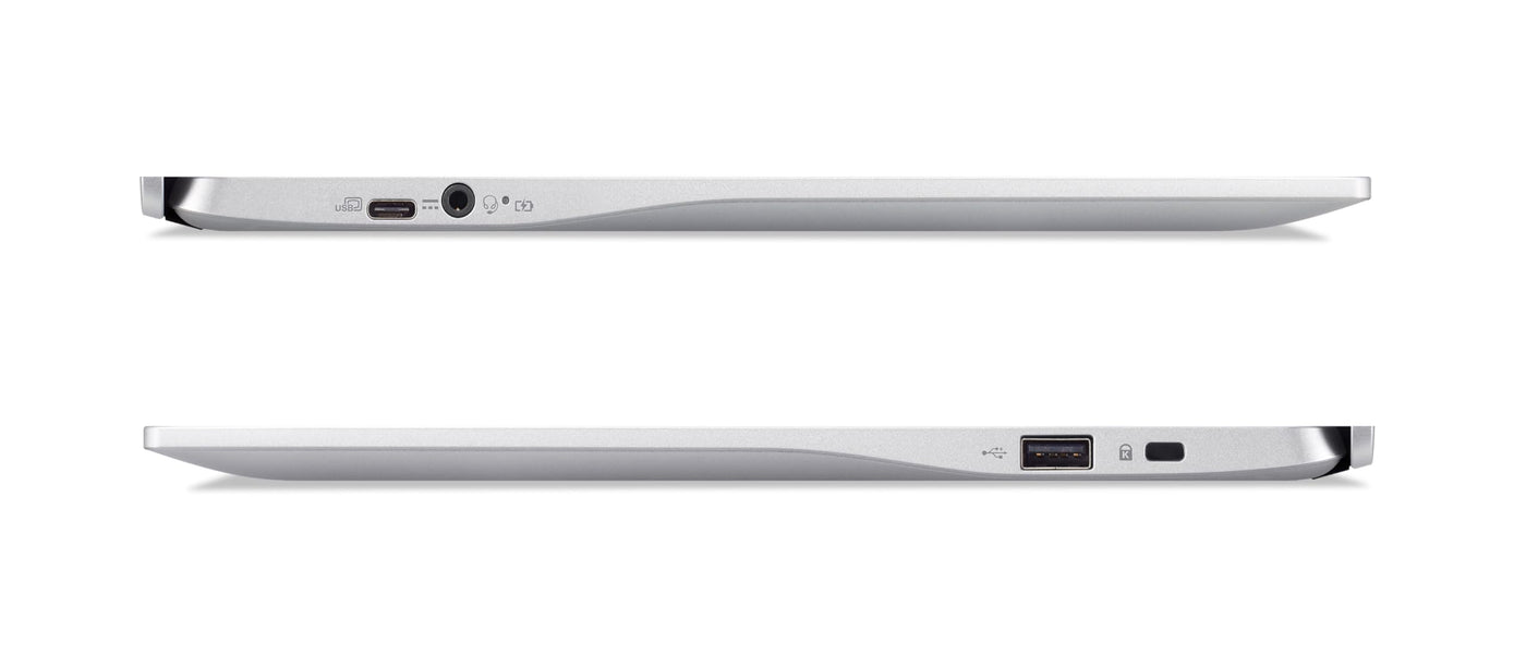 Acer Chromebook 314 (CB314-2H-K0VA) Laptop | 14" FHD Display | MediaTek Octa-Core ARM Cortex A73/A53 (MT8183) | 4 GB RAM | 64 GB eMMC | Mali-G72 MP3 GPU | Google ChromeOS | Silber