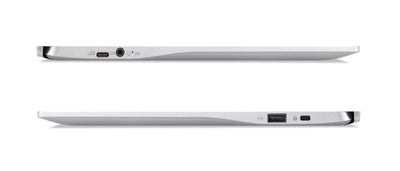 Acer Chromebook 314 (CB314-2H-K0VA) Laptop | 14" FHD Display | MediaTek Octa-Core ARM Cortex A73/A53 (MT8183) | 4 GB RAM | 64 GB eMMC | Mali-G72 MP3 GPU | Google ChromeOS | Silber