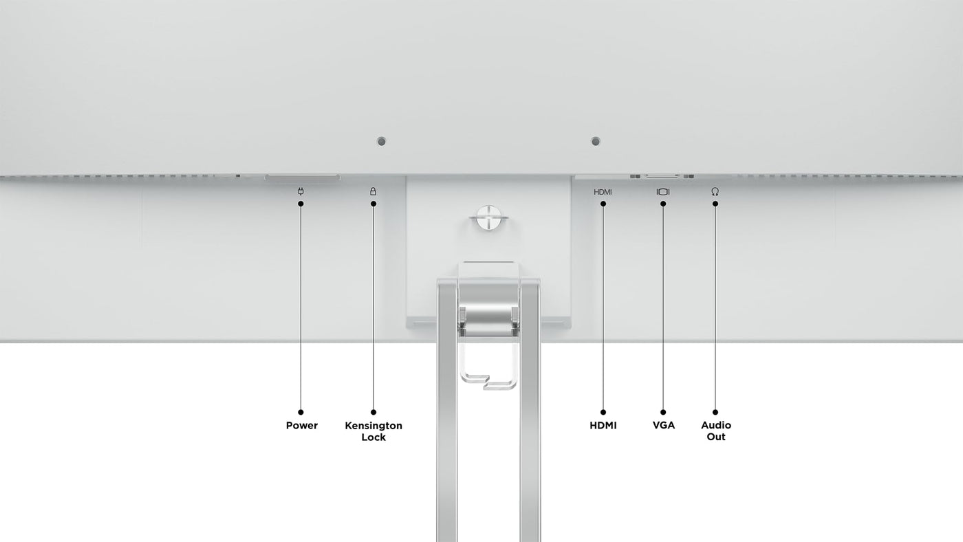 Lenovo L24i-4A | 23,8" Full HD Monitor | 1920x1080 | 100Hz | 250 nits | 1ms Reaktionszeit | IPS-Panel | HDMI | VGA | integrierte Lautsprecher | entspiegelt | 3,8kg | grau