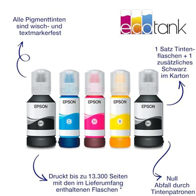EcoTank ET-5170 DIN-A4-Multifunktions-WLAN-Tintentankdrucker mit Fax