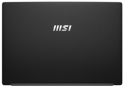 MSI Modern 14 Business Laptop, 35,7 cm (14,0") FHD, Intel Core i5 1235U, 16 GB DDR4 RAM, 512 GB SSD, Intel® Iris® Xᵉ Grafik, Windows 11 Home, QWERTZ Tastatur, schwarz, C12MO-1206