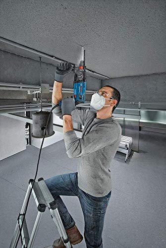 Bosch Professional Bohrhammer GBH 2-21 (mit SDS plus, inkl. Zusatzhandgriff, Maschinentuch, Tiefenanschlag, Handwerkoffer)