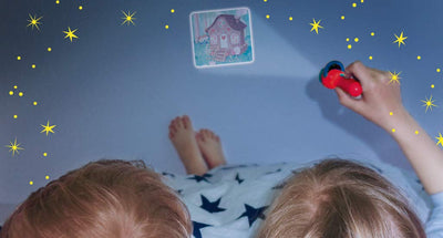 moses. Kleine Märchen-Diashow, Projektor-Taschenlampe für Kinder, mit 3 Bildscheiben mit jeweils 8 Bildern zum Miterzählen