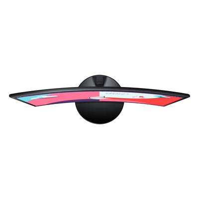 Samsung S36C Essential Monitor S24C364EAU, Curved, 24 Zoll, VA-Panel, Full HD-Auflösung, Eco Saving Plus, AMD FreeSync, 4 ms Reaktionszeit, Bildwiederholrate 75 Hz, Schwarz