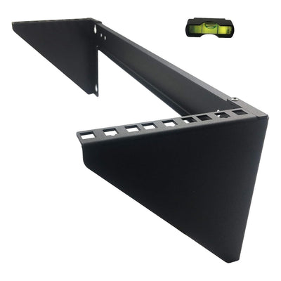 JINGCHENGMEI 3U 125 lb Gewicht Kapazität Heavy Duty 19 Zoll Stahl Vertikale Patch Panel Montagehalterung für Netzwerkgeräte