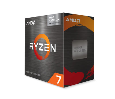 AMD Ryzen 7 5700G (8 C/16 T) mit AMD Radeon Grafik (8x 3,8 GHz) 20MB Sockel AM4 CPU BOX, ‎Mehrfarbig