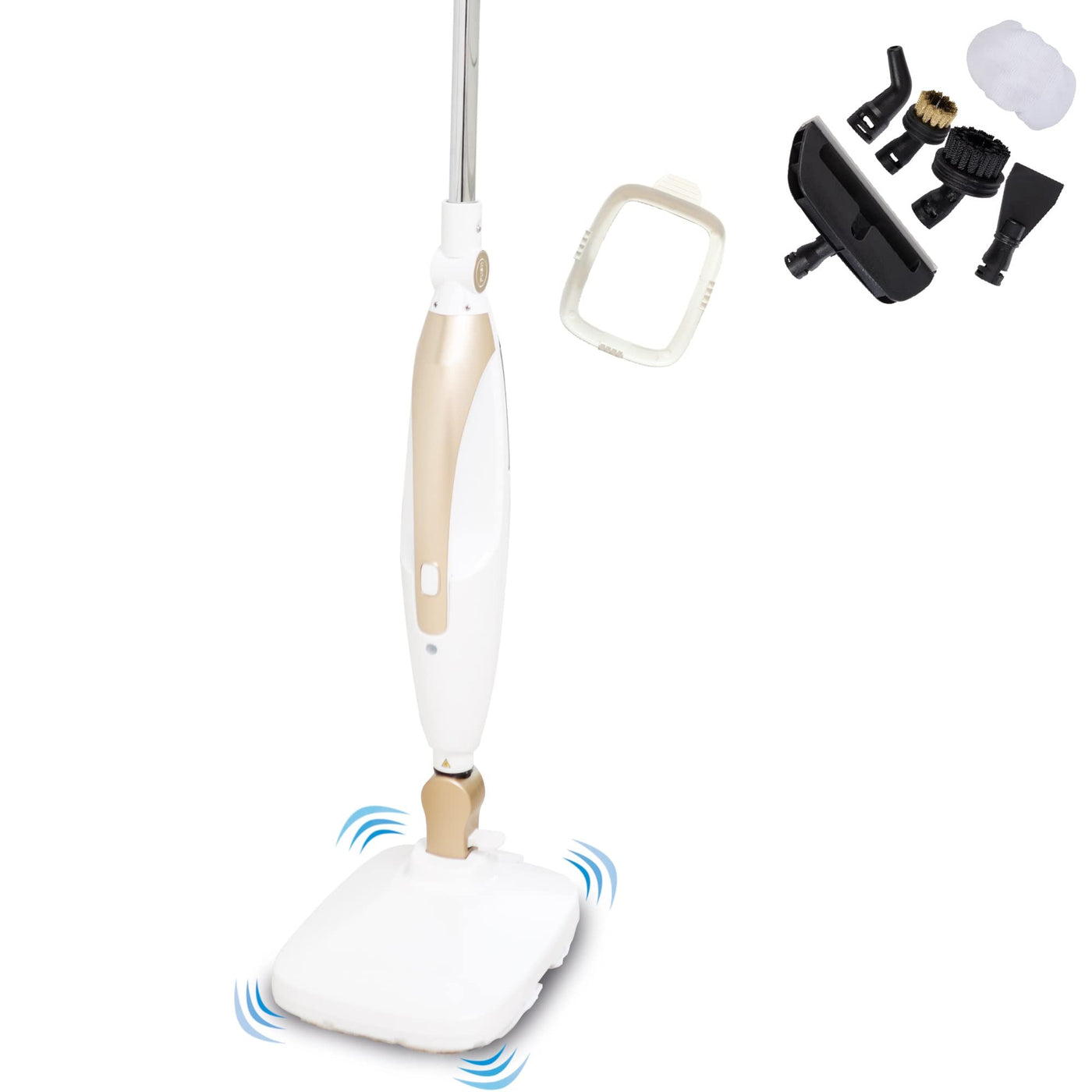 Livington Prime Steam Scrubber - multifunktionaler 10-in-1 Dampfreiniger - mit Vibrationspower - Reinheit der Superlative - das Original aus dem TV