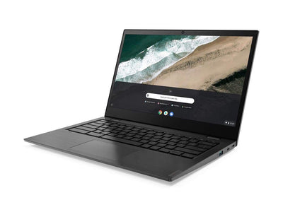 Lenovo Chromebook S345 35,6 cm (14 Zoll) FHD Laptop (AMD A4, 4 GB RAM, 32 GB eMMC, Chrome OS), Mineralgrau
