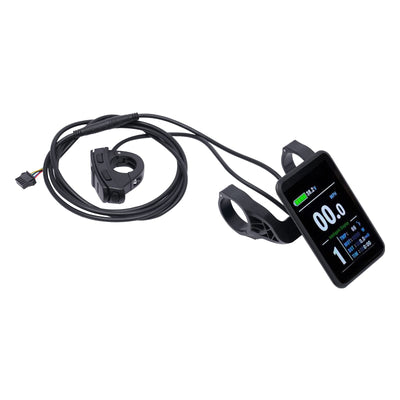 SABUIDDS 27.5 Zoll 36V 500W Ebike Vorderrad Umbausatz Kit E-Bike Nachrüstsatz mit HL Plus 36V 13Ah Akku DIY E-Bike LCD Display Electric Bicycle Umbausatz für 24" V-Brake Scheibenbremse Vorderrad Bike