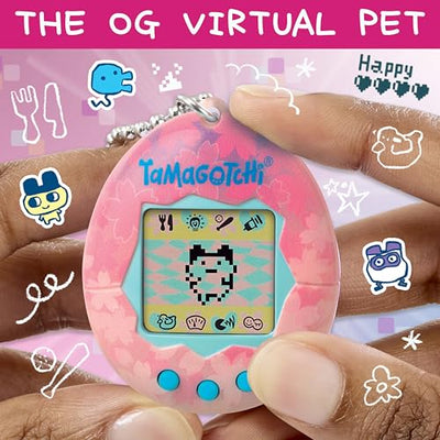 BANDAI - Tamagotchi - Original Tamagotchi - Sakura - virtuelles elektronisches Haustier - 42886