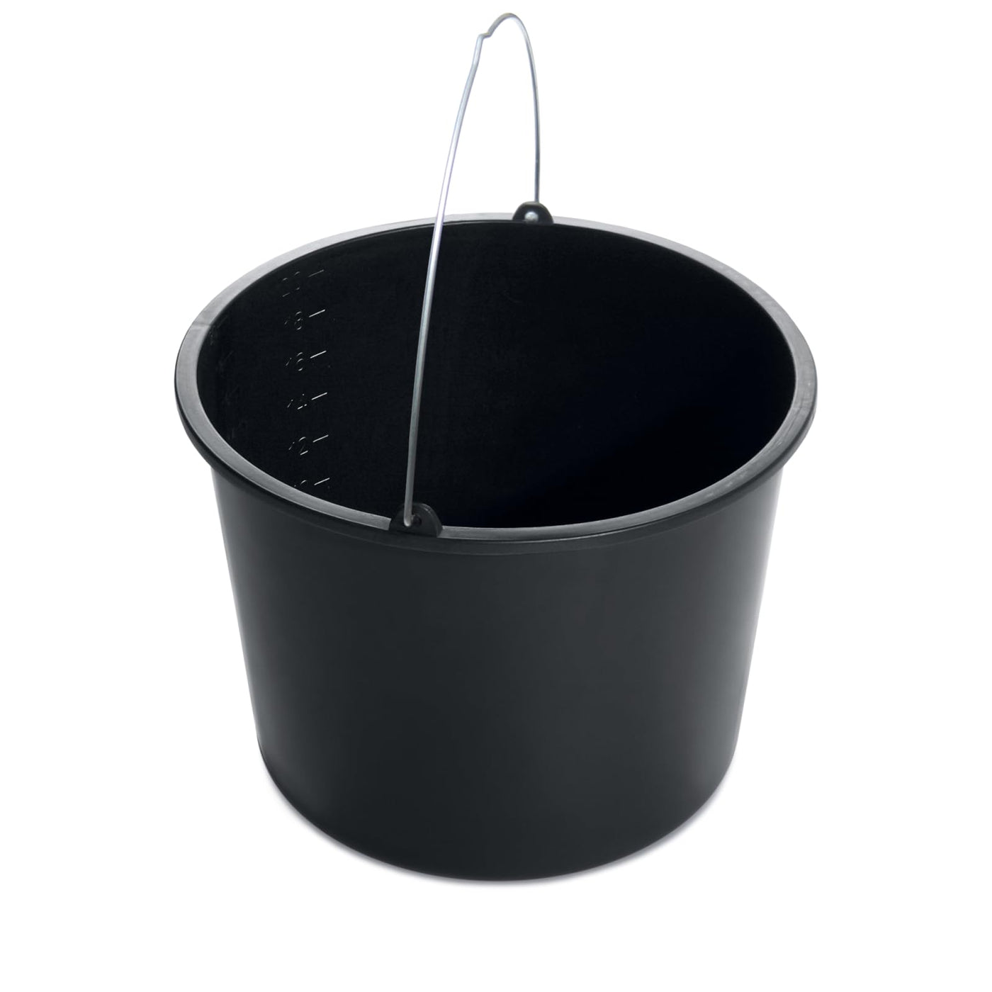 Kistenberg Baueimer 20 Liter 10er Set Eimer mit Skala Mörteleimer Maurereimer Putzeimer Wassereimer Betoneimer, ergonomischer Griff, aus Kunststoff (20 Liter)