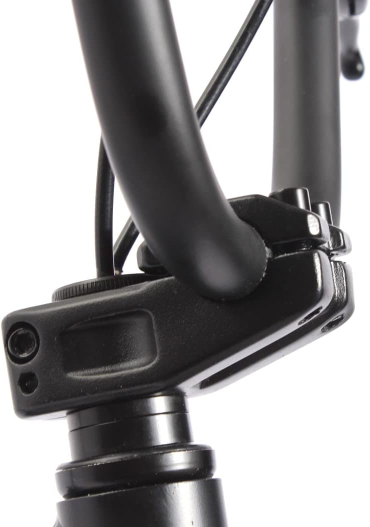 KHEbikes BMX Fahrrad Barcode LL Aluminium, 20 Zoll, schwarz, patentierter Affix 360° Rotor, für Kinder und Jugendliche, superleichtes Gewicht - nur 10,0kg!