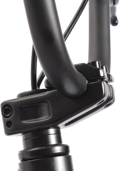 KHEbikes BMX Fahrrad Barcode LL Aluminium, 20 Zoll, schwarz, patentierter Affix 360° Rotor, für Kinder und Jugendliche, superleichtes Gewicht - nur 10,0kg!