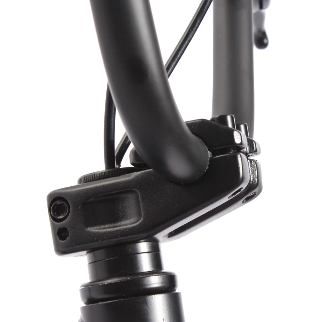 KHEbikes BMX Fahrrad Barcode LL Aluminium, 20 Zoll, schwarz, patentierter Affix 360° Rotor, für Kinder und Jugendliche, superleichtes Gewicht - nur 10,0kg!