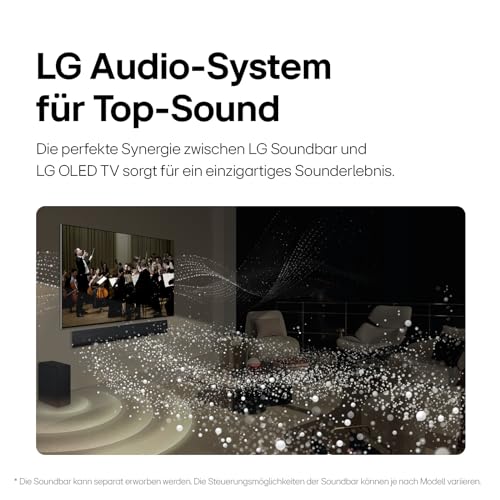 LG OLED65G49LS TV 65" (165 cm) OLED evo Fernseher (α11 4K AI-Prozessor, webOS 24, Dolby Vision, bis zu 120Hz) [Modelljahr 2024]