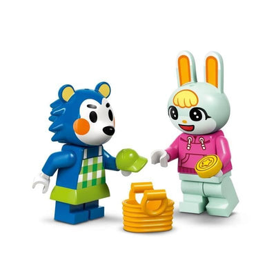 LEGO Animal Crossing Die Schneiderei der Schneiderschwestern, Bauset für kreative Rollenspiele, Geschenk für Mädchen, Jungen und Fans des Videospiels ab 6 Jahren, Abenteuer Spielset 77055