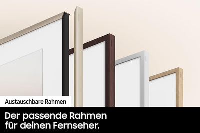 Samsung QLED 4K Fernseher The Frame 85 Zoll, Samsung TV mit mattem Display und austauschbarem Rahmen, Art Mode, Smart TV, GQ85LS03DAUXZG, Deutsches Modell [2024]