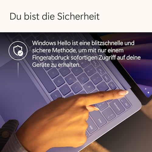 Microsoft Surface Laptop | Copilot+ PC | 13” LCD Touchscreen | Snapdragon® X Plus | 16GB RAM | 256GB Speicher | Neuestes Modell | Platin