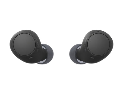 Sony WF-C510 Truly Wireless Kopfhörer - Kleine, leichte Bluetooth In-Ear-Kopfhörer mit Multipoint-Connection, Ambient Sound, IPX4 Rating, Spotify Tap, Quick Charge, 22 HR Akku, iOS & Android - Schwarz