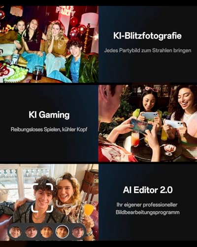 OPPO Reno14 FS 5G 12+512GB, AI Android Smartphone (Freigeschaltet), 6,57" 120Hz AMOLED Display, 50+32MP AI Kamera, 6000mAh Akku, IP69 Wasserschutz, Luminous Green (inkl. 45W SUPERVOOC Ladegerät)