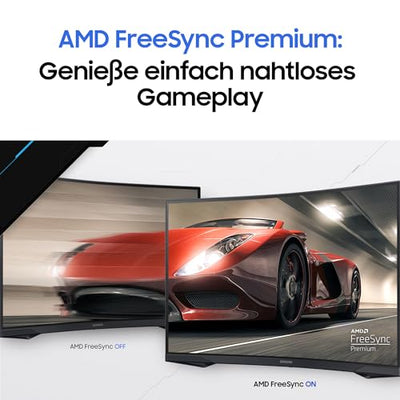 Samsung Gaming Monitor G5 C34G55TWWP, 34 Zoll, VA-Panel, UWQHD-Auflösung, AMD FreeSync Premium, Krümmung 1000R, Bildwiederholrate 165 Hz, Reaktionszeit 1 ms (MPRT), schwarz