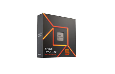 AMD Ryzen 5 7600X Prozessor (intergrierte Radeon Grafik, 6 Kerne/12 Threads, 105W TDP,AM5 Sockel, 38MB Cache, Bis zu 5.3 GHz max Boost, Kein Kühler)